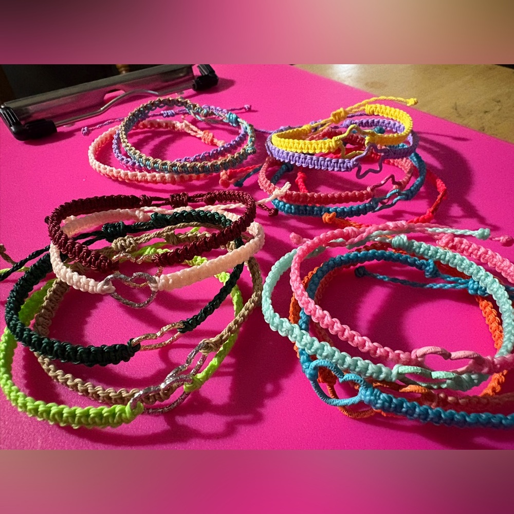 Handmade friendship bracelet